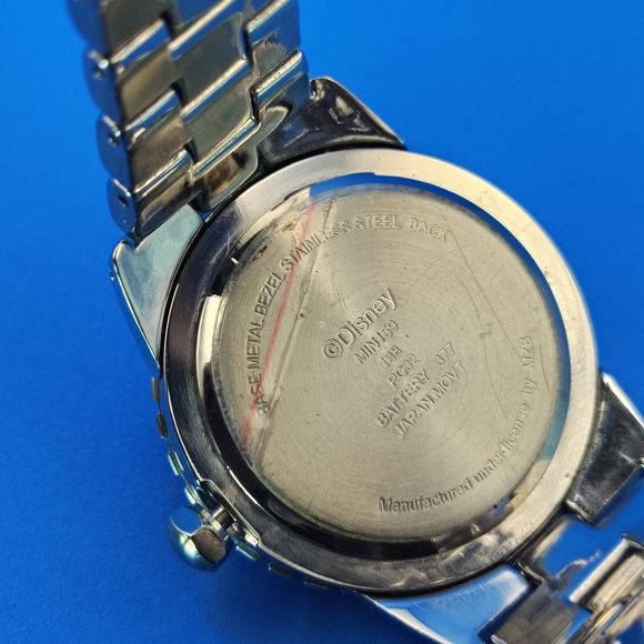 Vintage 1993‎ Disney Minnie Mouse 36mm Women\'s Quartz Watch Extra Leather Straps main image 9